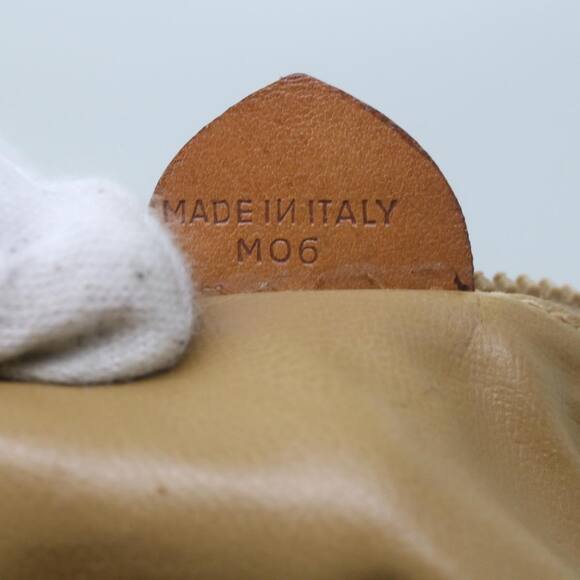 CELINE Macadam Canvas Shoulder Bag Beige - Picture 13 of 13